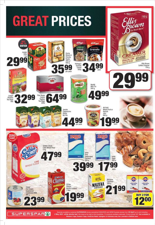SPAR Catalogue from 2021/04/20