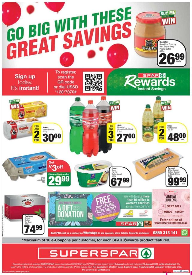 SPAR Catalogue from 2021/08/10