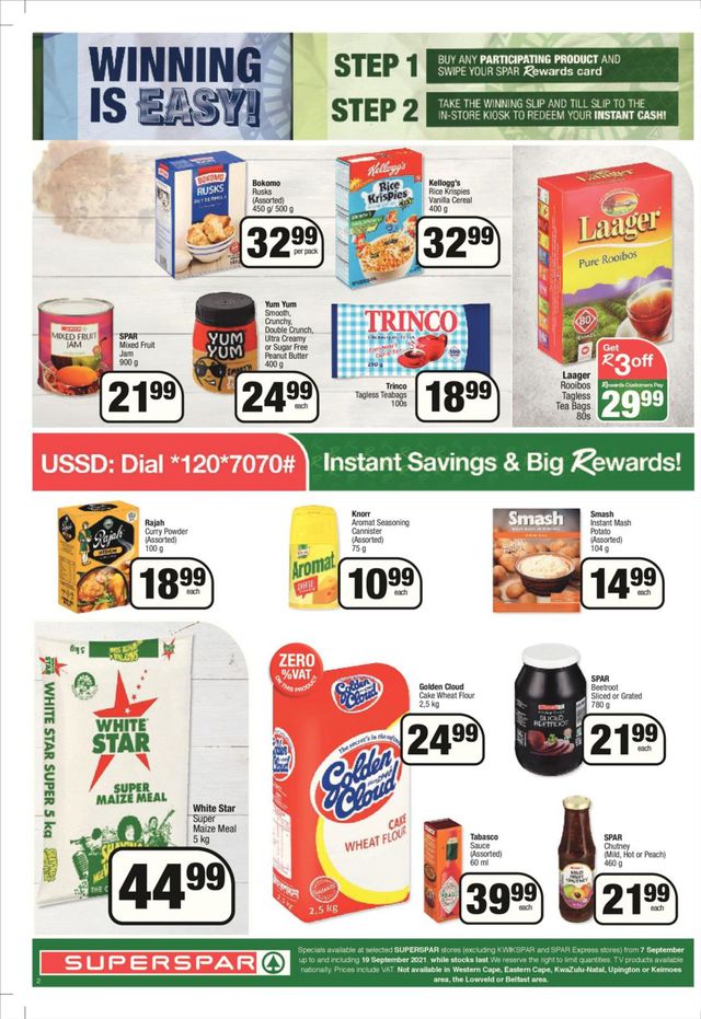 SPAR Catalogue from 2021/09/07