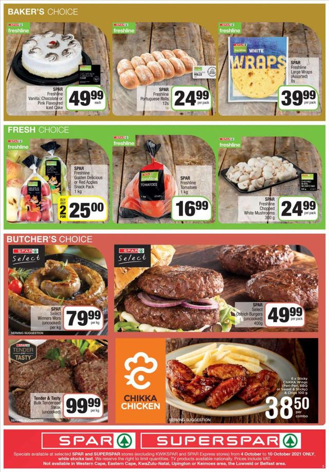 SPAR Catalogue from 2021/10/04