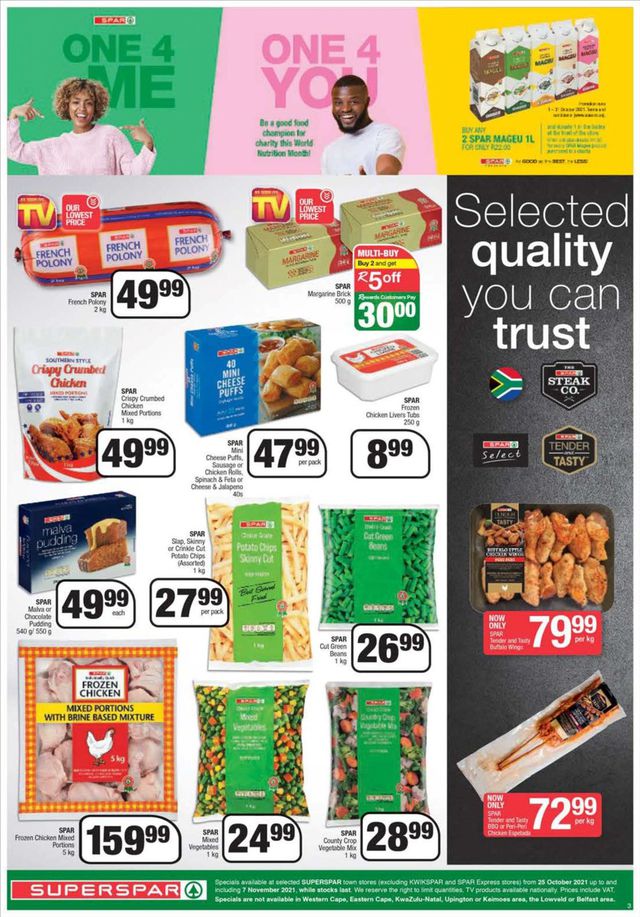 SPAR Catalogue from 2021/10/25
