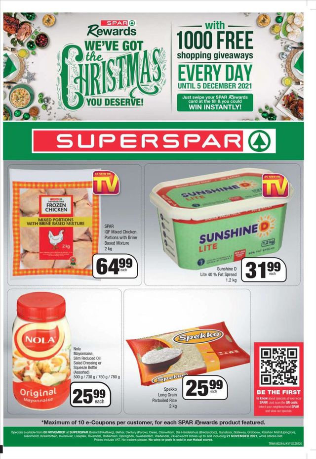SPAR Catalogue from 2021/11/08