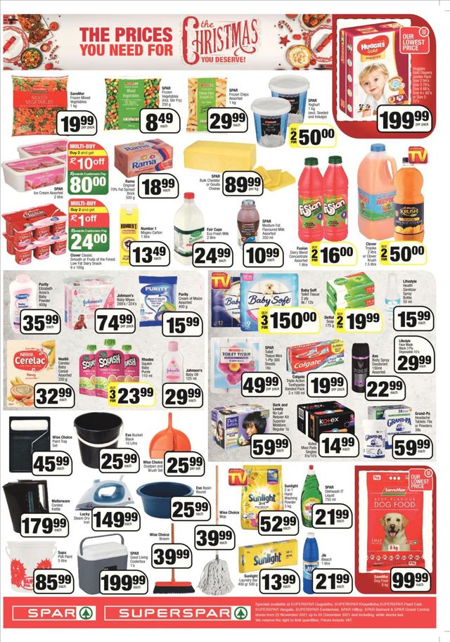 SPAR Catalogue from 2021/11/22