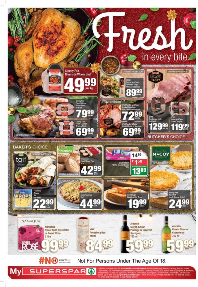 SPAR Catalogue from 2021/11/22