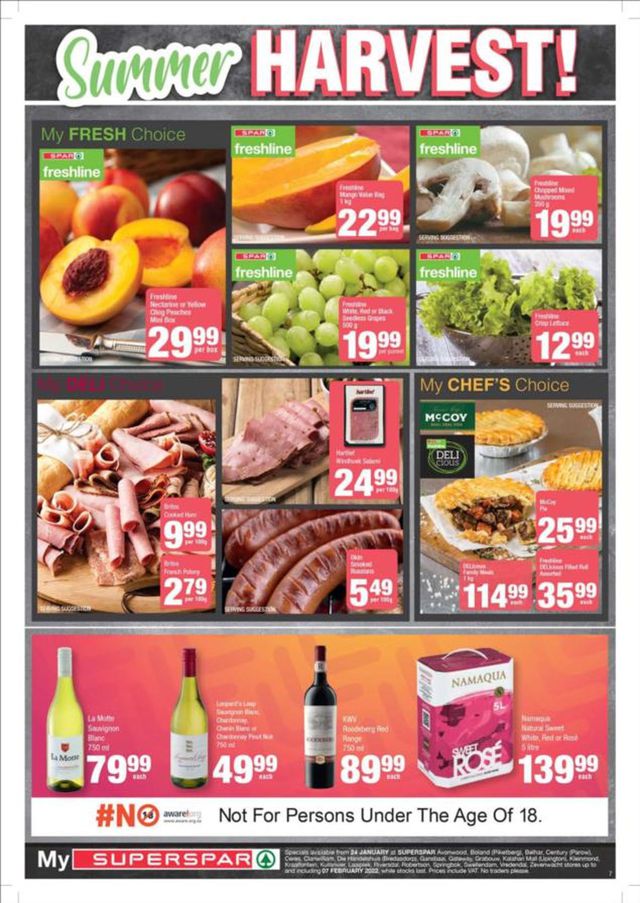 SPAR Catalogue from 2022/01/24