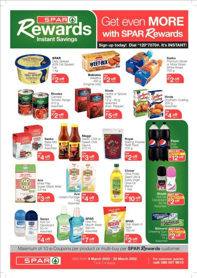 SPAR Catalogue from 2022/03/08