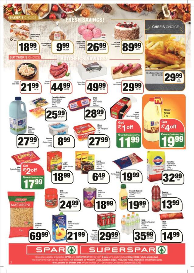SPAR Catalogue from 2022/05/02