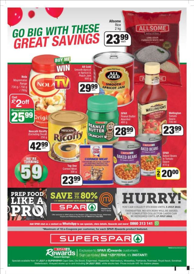 SPAR Catalogue from 2022/07/11