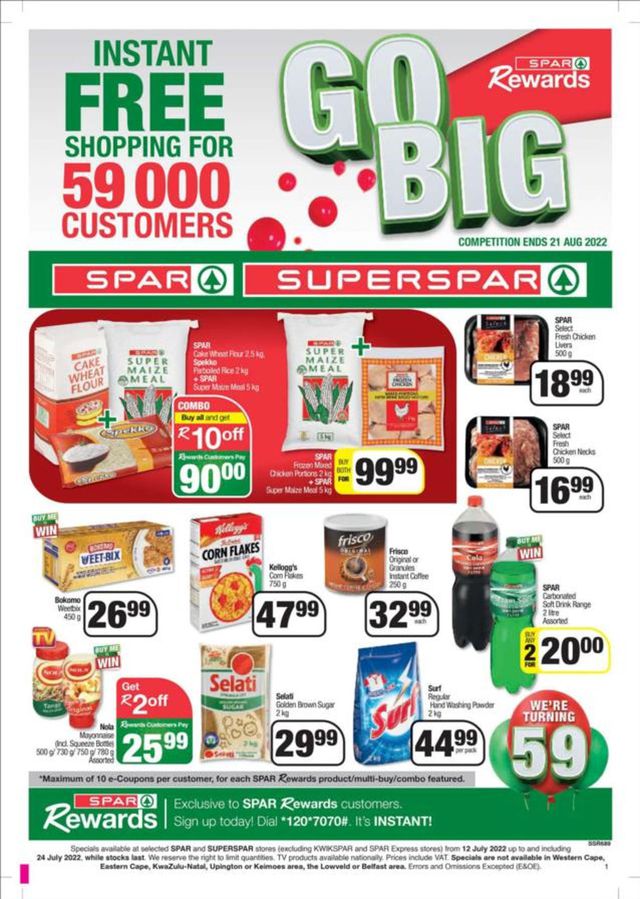 SPAR Catalogue from 2022/07/19