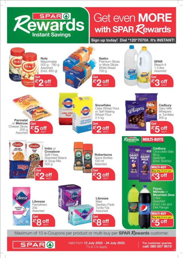 SPAR Catalogue from 2022/07/19