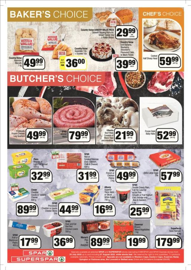 SPAR Catalogue from 2022/07/25