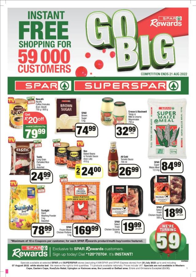 SPAR Catalogue from 2022/07/26