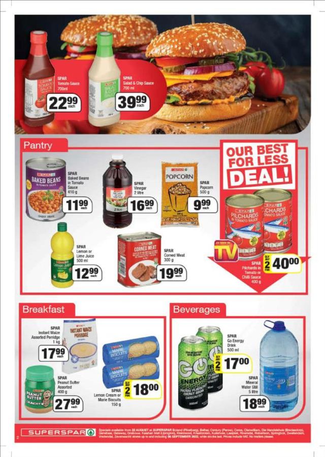 SPAR Catalogue from 2022/08/22