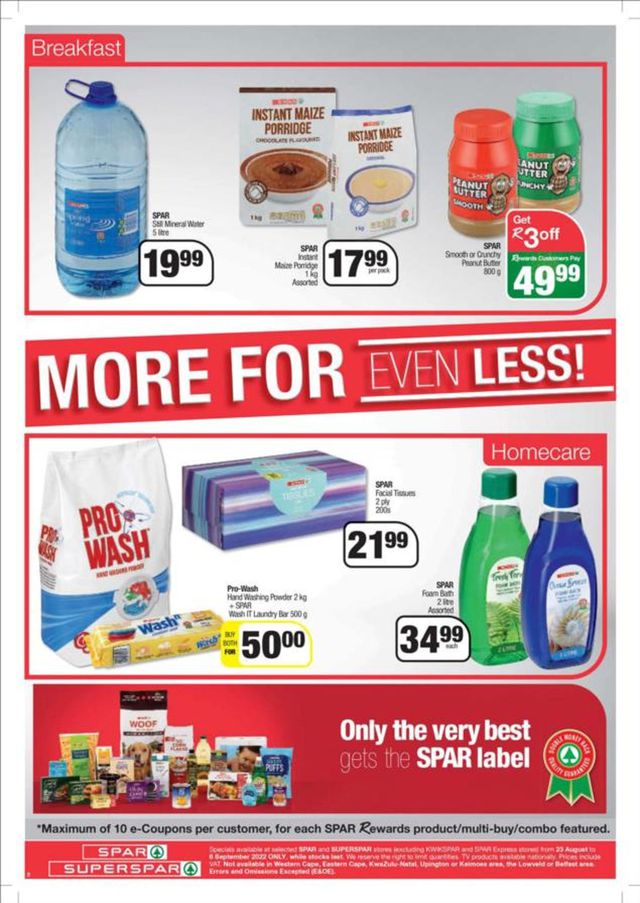 SPAR Catalogue from 2022/08/23