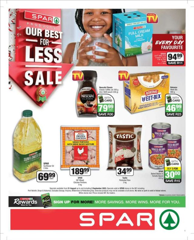 SPAR Catalogue from 2023/08/21
